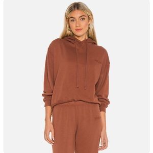 Bandier WSLY RUST Women's Ecosoft Classic Hoodie (S) and Jogger (M)